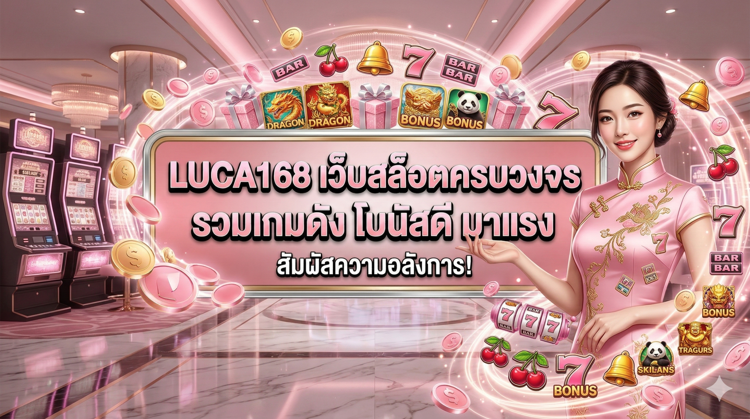 LUCA168-เว็บสล็อตครบวงจร รวมเกมดัง โบนัสดี มาแรง